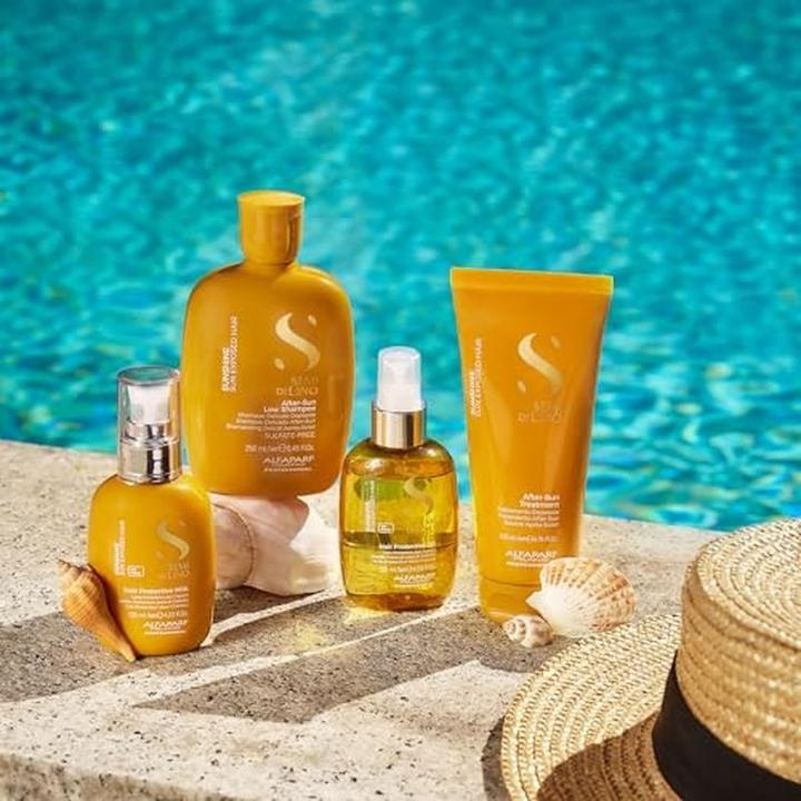 Immagine prodotto Alfaparf Milano Semi di Lino Sunshine Latte Protettivo per Capelli Trattamento Leave-in con Filtro UV (125 ml)