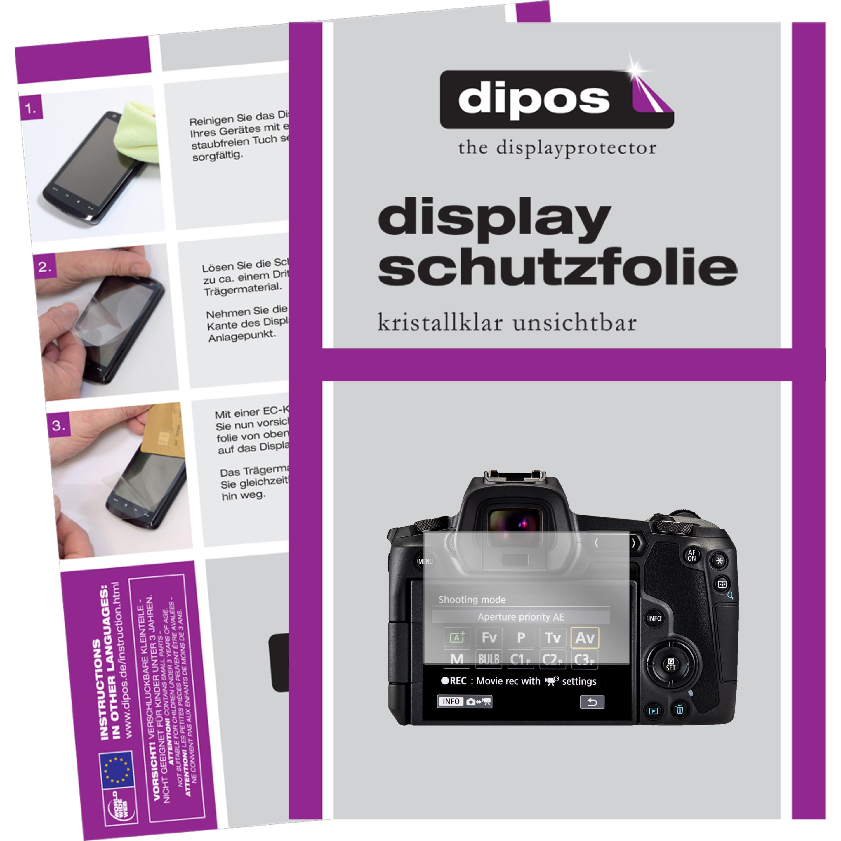Dipos Displayschutzfolie Crystalclear (Displayschutz), Kameraschutz, Transparent