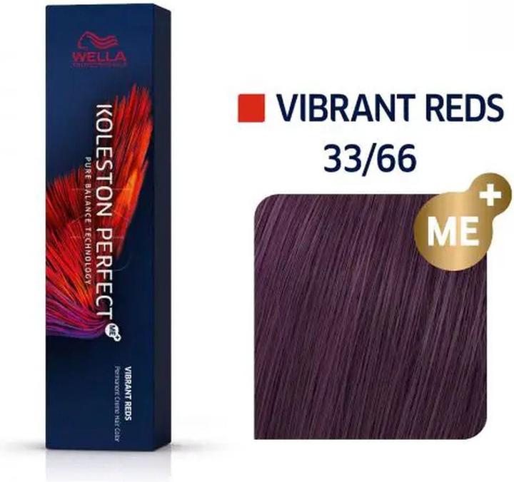 Immagine prodotto Wella Professionisti - Koleston Perfect ME â"¢ Vibrant Reds Colore permanente per capelli 60 ml - (33, 66)