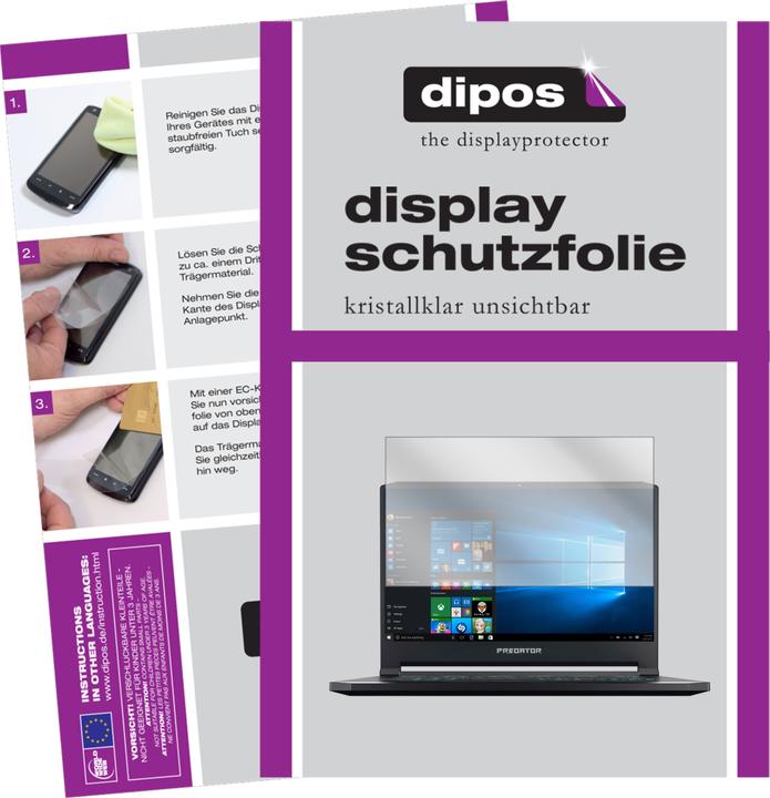 Produktbild Dipos Displayschutzfolie Crystalclear (2 Stück, Triton 500)