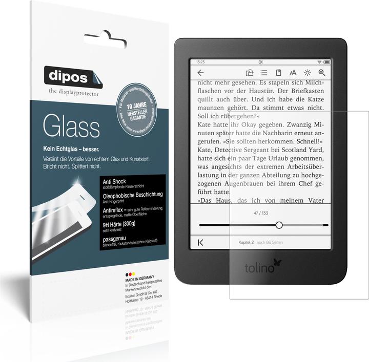 Produktbild Dipos Displayschutz Anti-Shock (1 Stück, Tolino Page 2)