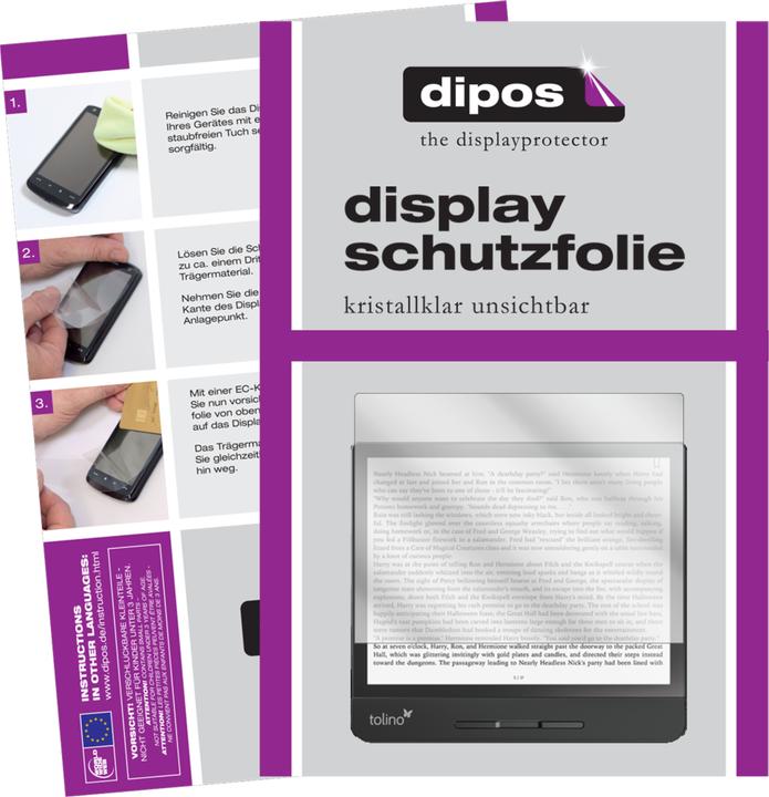 Produktbild Dipos Displayschutzfolie Crystalclear (2 Stück, Tolino Vision 5)