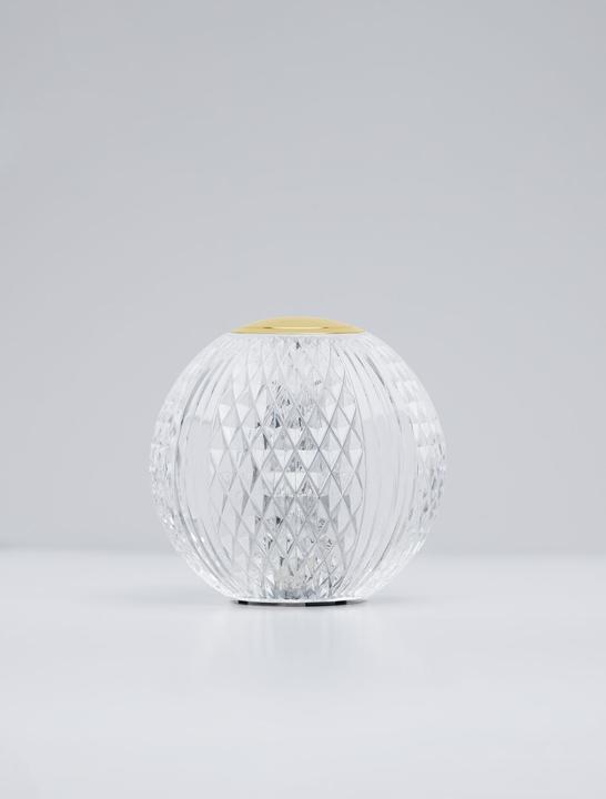 Actual product image Nova Luce BRILLANTE LED table lamp gold 1.5W neutral white 9x9cm 9522020