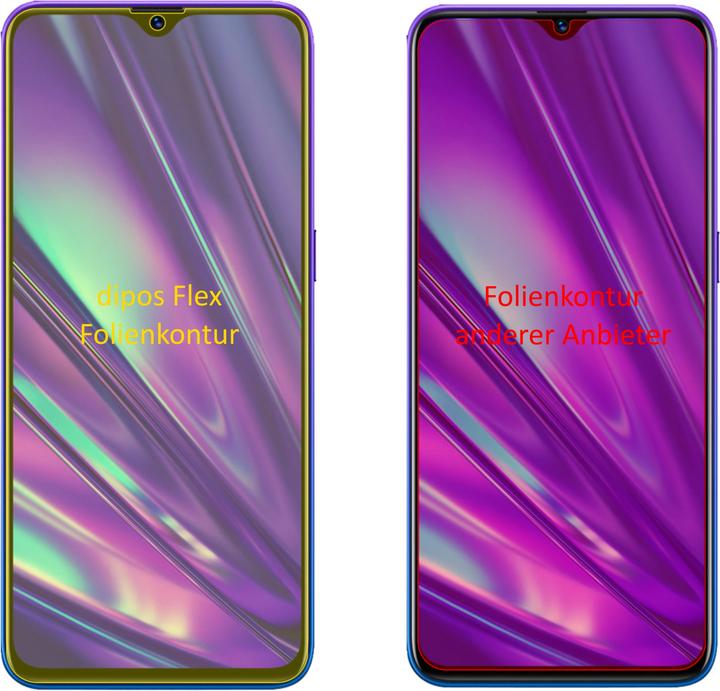 Actual product image Dipos Screen Protector Full-Cover 3D (3 pcs., Realme 5 Pro)