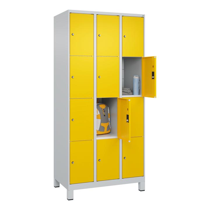 Actual product image C+P Classic Plus compartment cupboard, 4 compartments on top of each other, compartment width 30 cm, (90 cm, 195 cm)