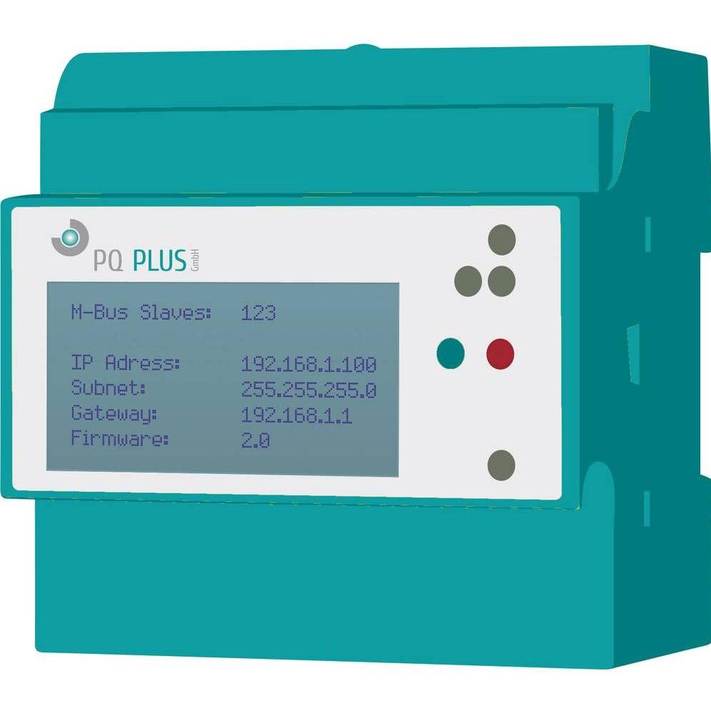 PQ Plus, Energiemessgerät, PQ M-Zentrale 60 Digitales Hutschienenmessgerät PQ M-Zentrale 60 - max.