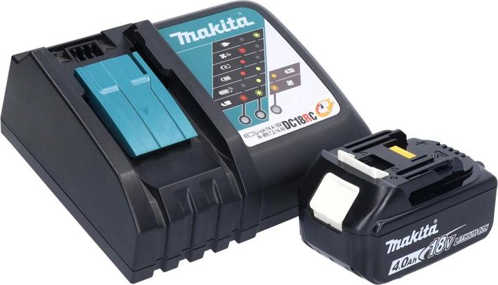 Image du produit Makita DHG 180 RM1 Pistolet à air chaud sans fil 18 V 550 °C + 1x batterie 4,0 Ah + chargeur