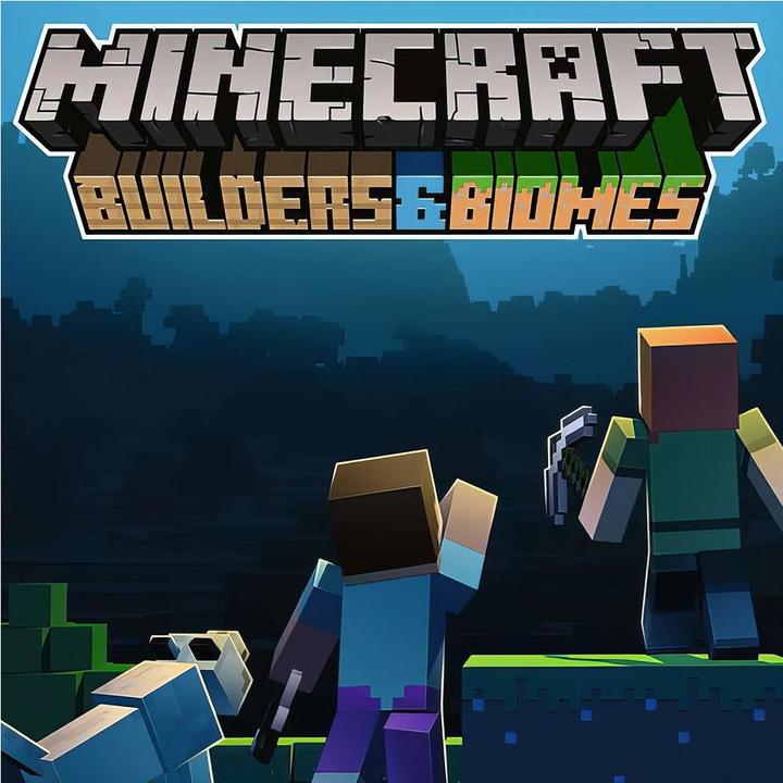 Actual product image Ravensburger Minecraft Builders & Biomes (German, English, Italian, French)