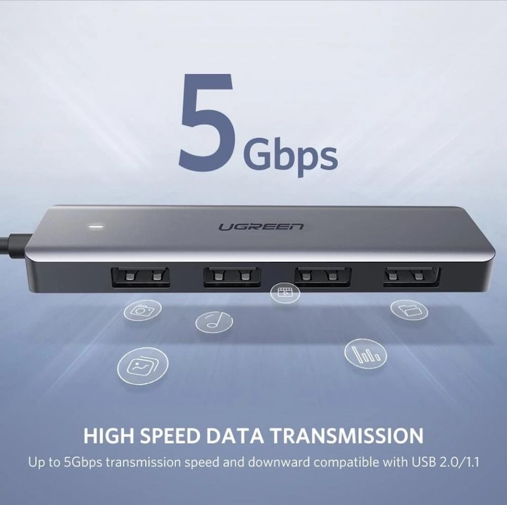 Produktbild Ugreen 4 Port-C Hub (USB-C, 4 Ports)