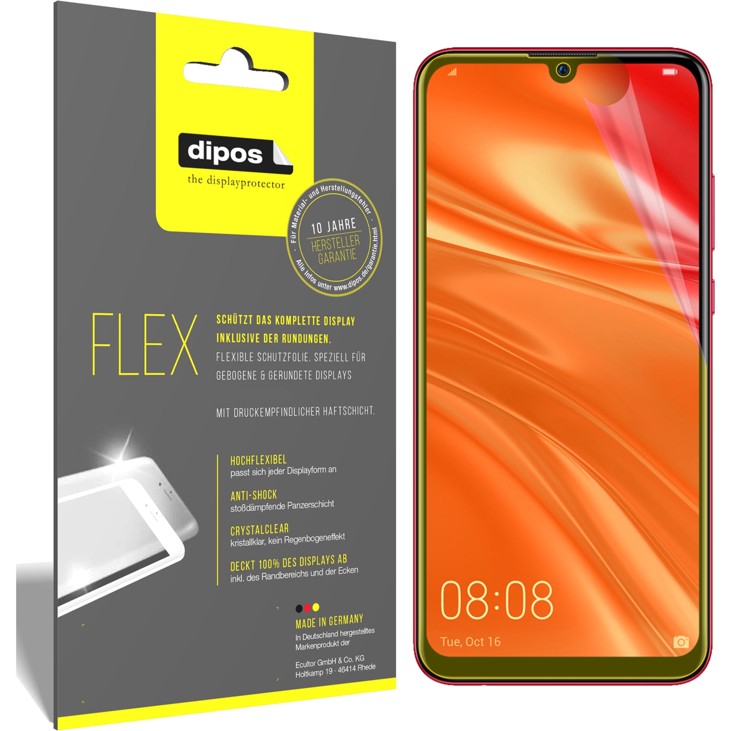 Thumbnail - Dipos Displayschutzfolie Full-Cover 3D (3 Stück, Huawei Nova Lite 3), Smartphone Schutzfolie, Transparent