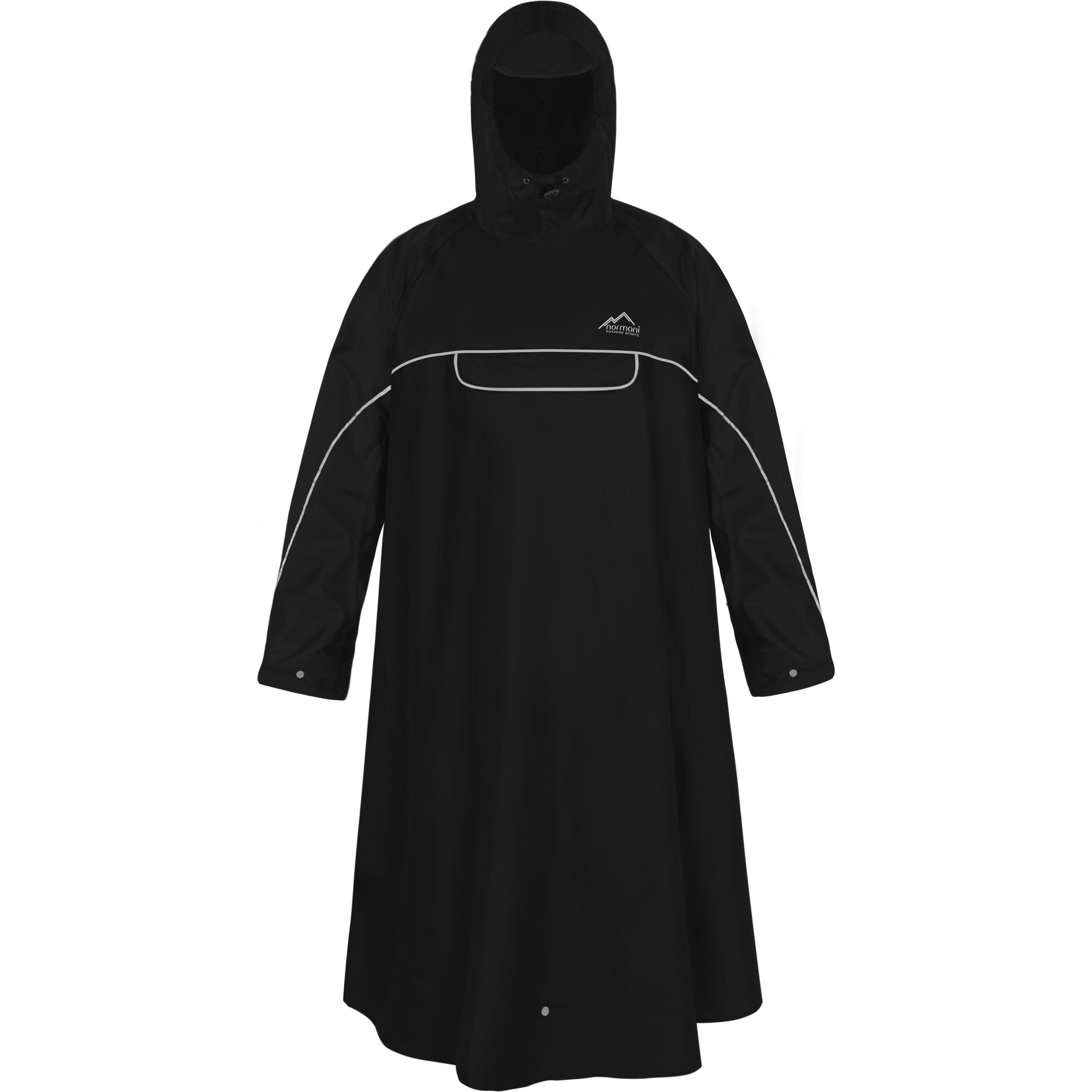 Thumbnail - Normani, Unisex, Jacke, Regenponcho Tutunendo (56, 58), Schwarz, 56, 58