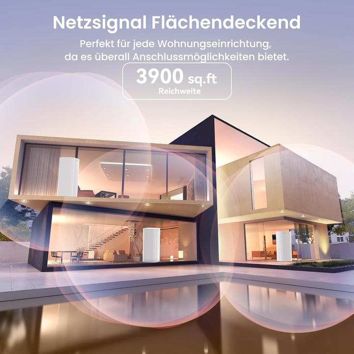 Produktbild Tenda Nova system Mesh MX12 (3pack)