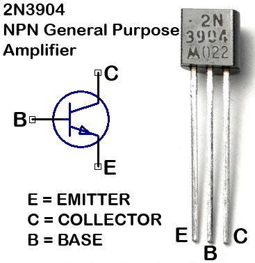 OEM 10 pcs. 2N3904 NPN Bipolar Transistor