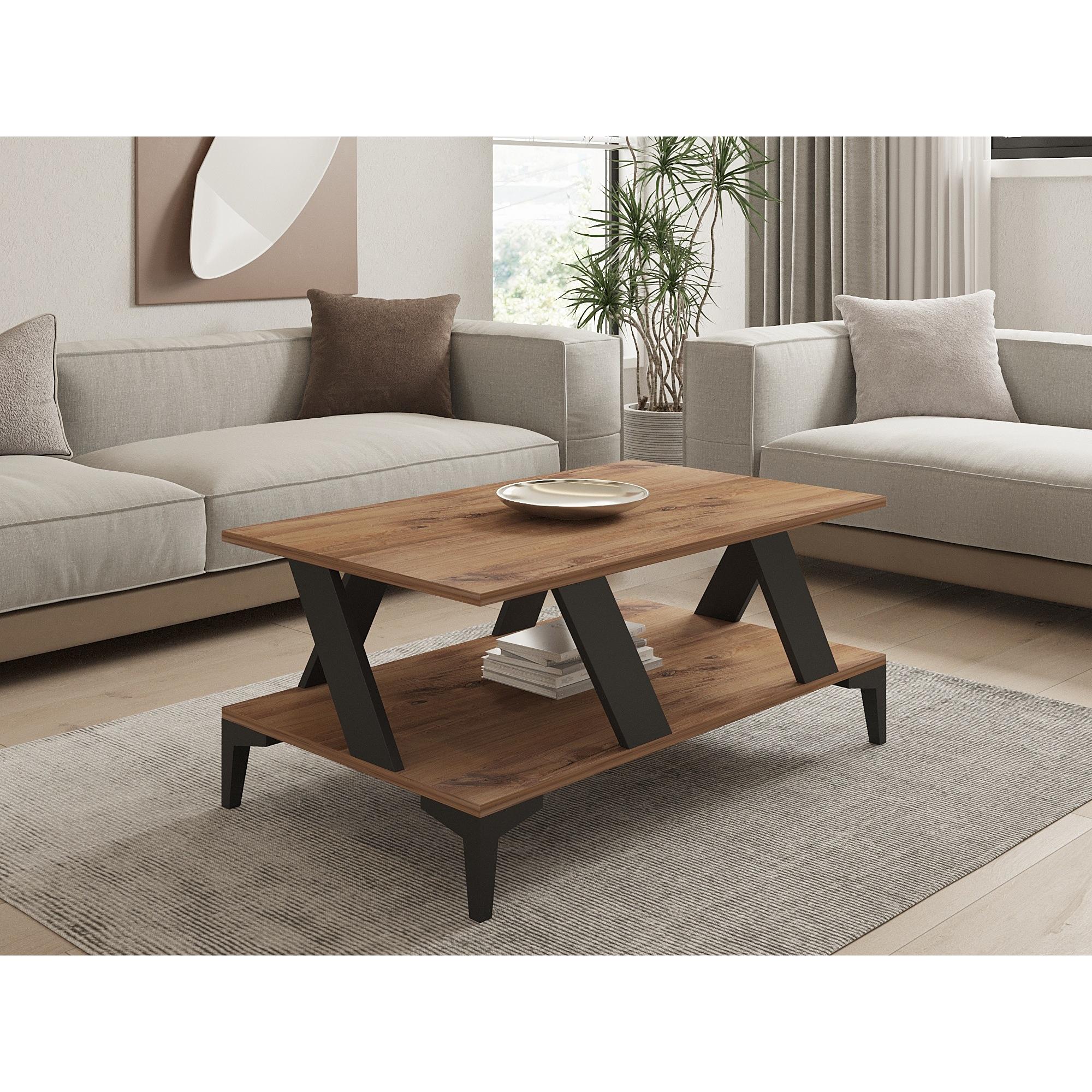 Thumbnail - Hanah Home, Couchtisch + Beistelltisch, Tabla (100 x 60 x 40 cm)