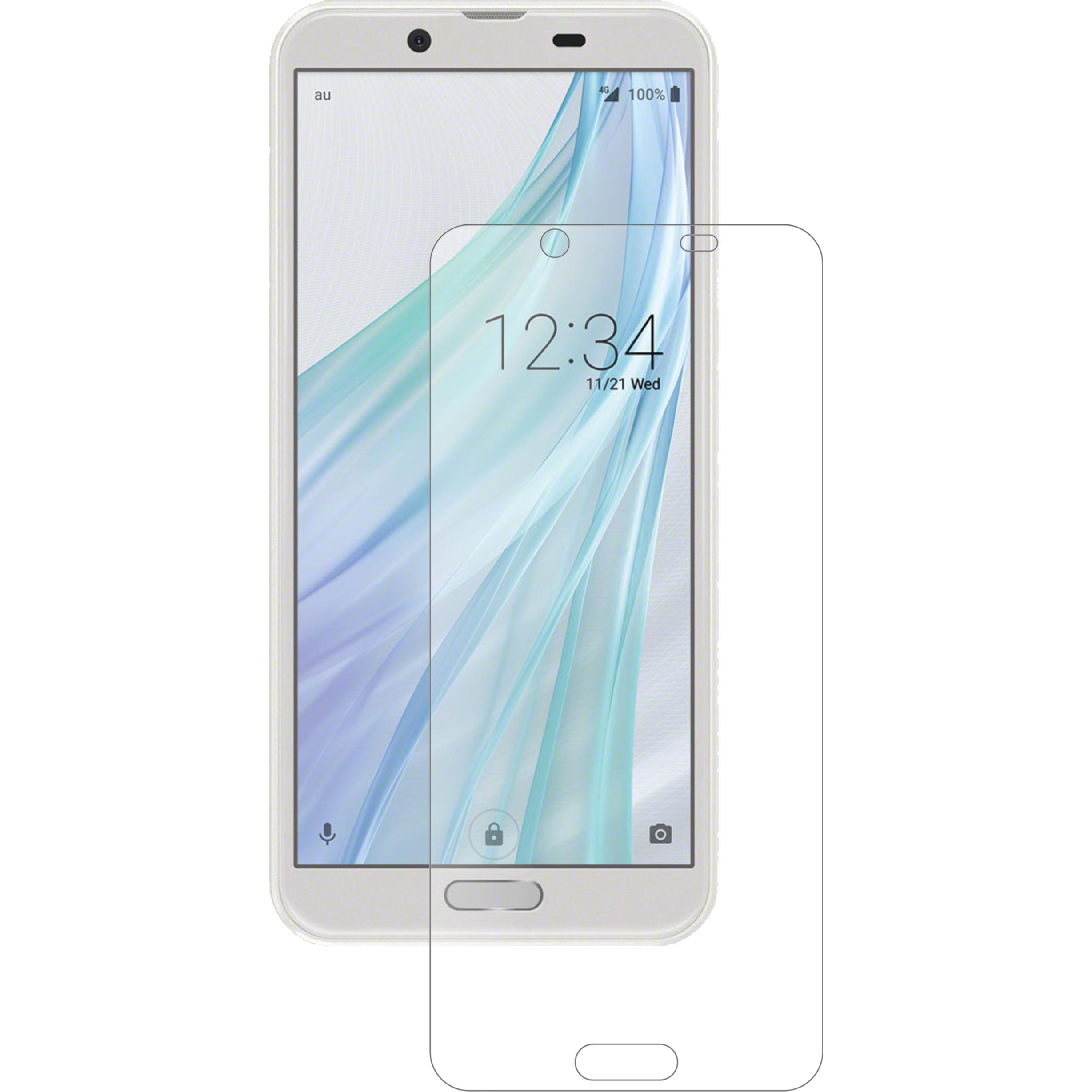 Dipos Displayschutz Anti-Shock (1 Stück, Sharp Aquos Sense2), Smartphone Schutzfolie, Transparent