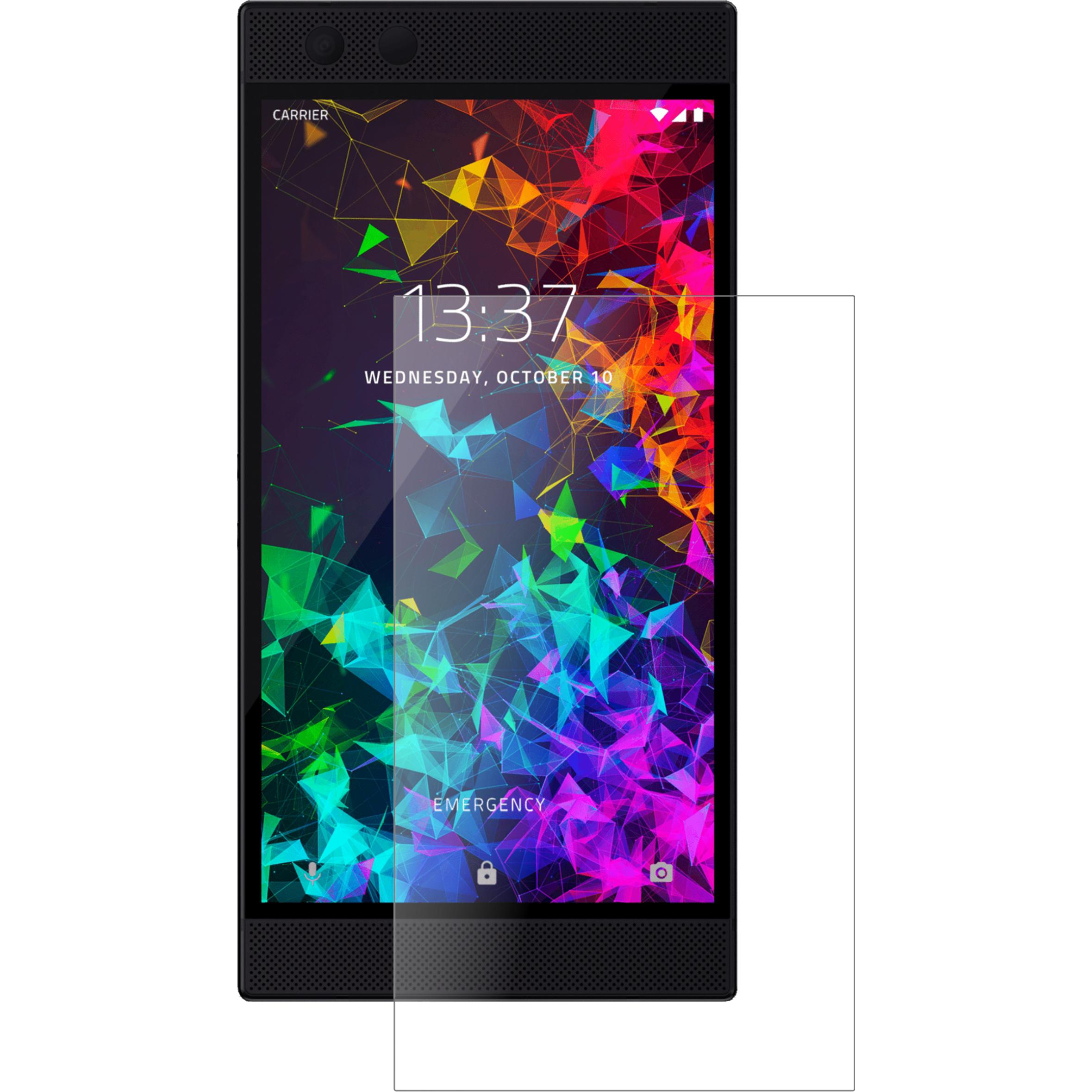 Dipos Displayschutz Anti-Shock (1 Stück, Razer Phone 2), Smartphone Schutzfolie, Transparent