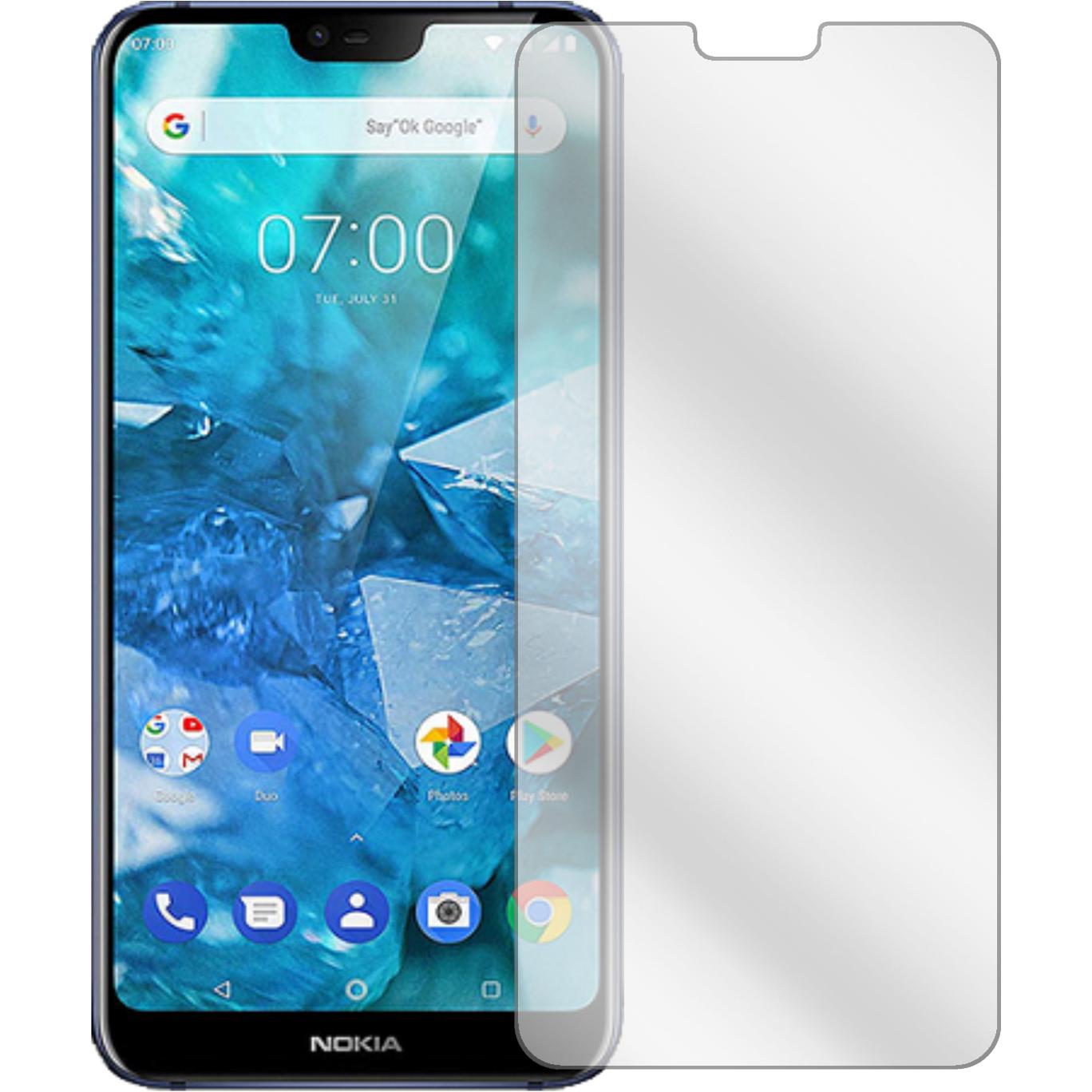 Thumbnail - Dipos Displayschutzfolie Crystalclear (2 Stück, Nokia 7.1 Plus), Smartphone Schutzfolie, Transparent