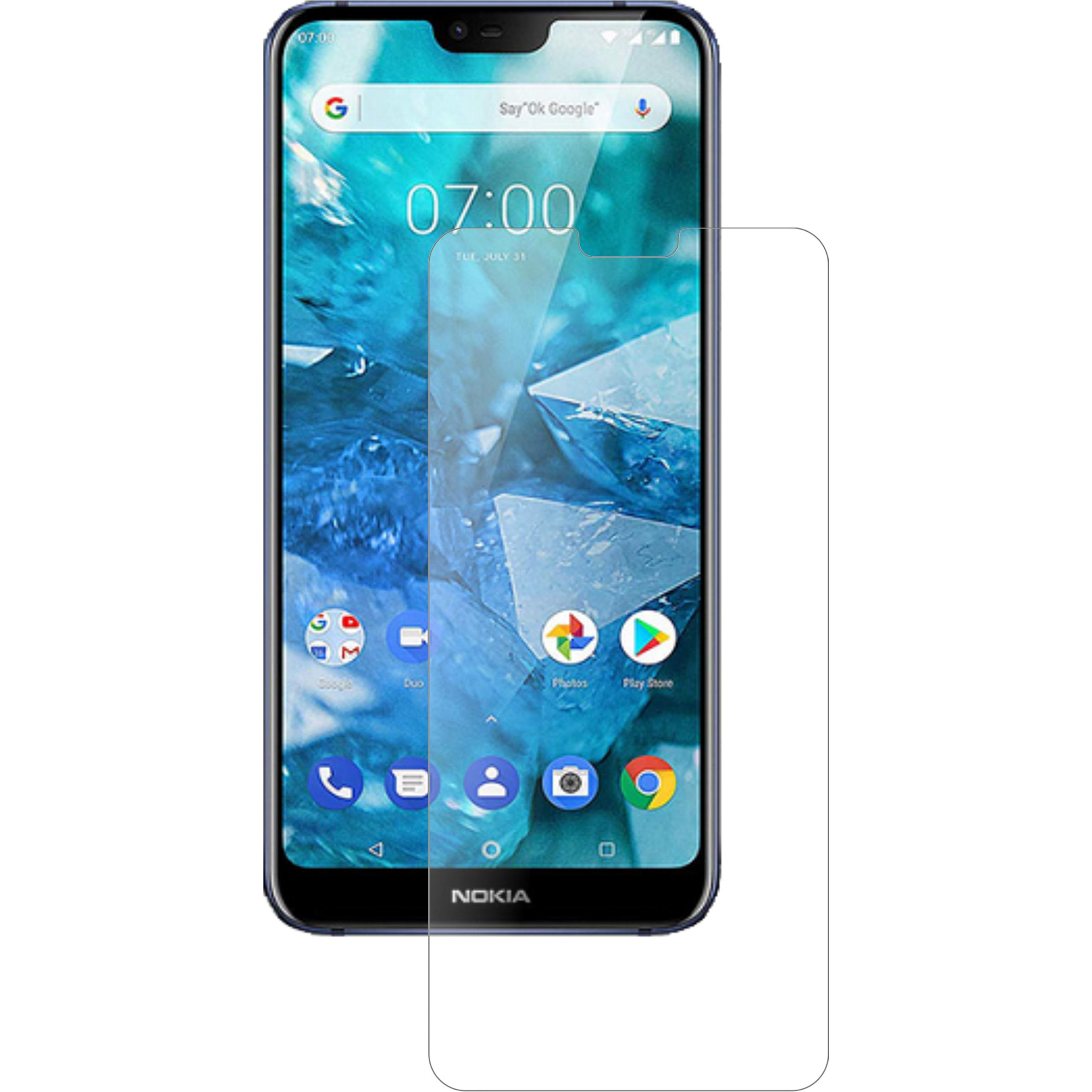 Thumbnail - Dipos Displayschutz Anti-Shock (2 Stück, Nokia 7.1 Plus), Smartphone Schutzfolie, Transparent