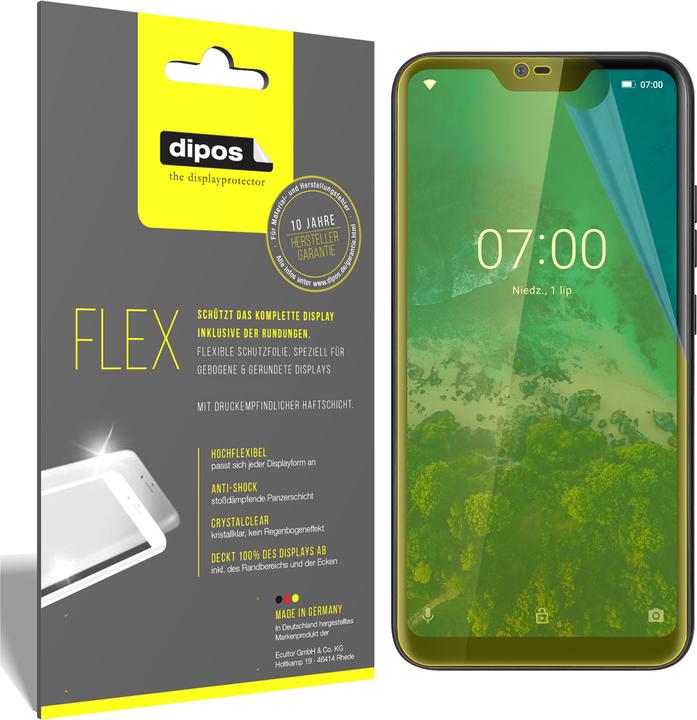 Actual product image Dipos Screen Protector Full-Cover 3D (3 pcs., Krüger & Matz Live 7)