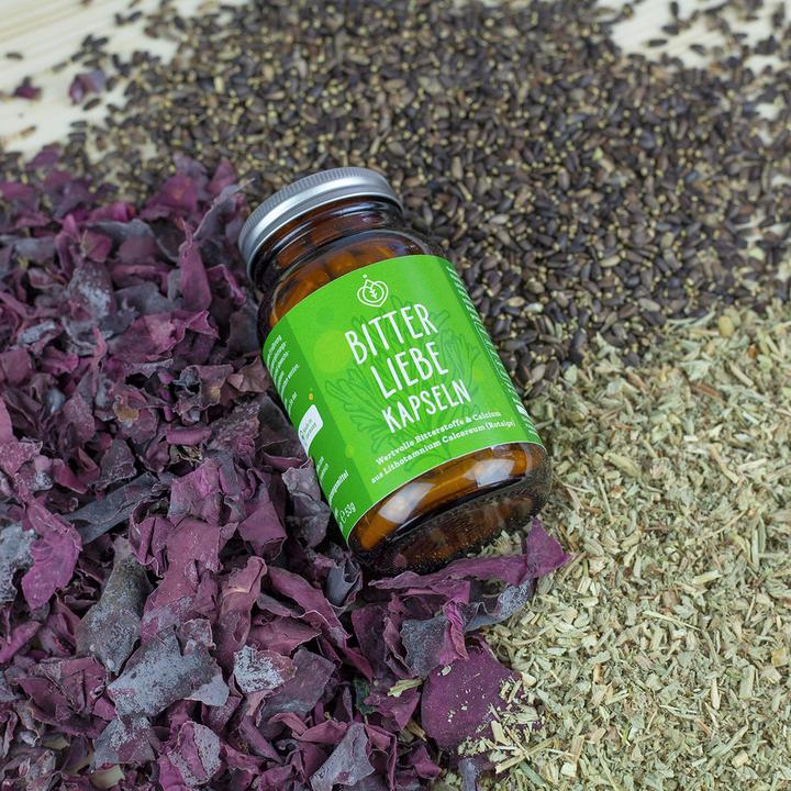 Produktbild Bitterliebe Wertvolle Bitterstoffe (90 Stk., Kapseln, 206 g)