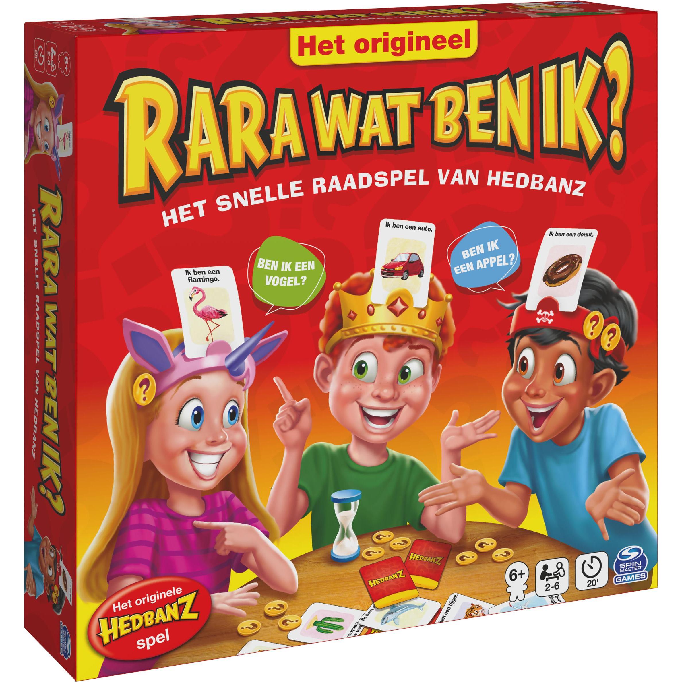 NoName Hedbanz Rara Wat Ben Ik? (Niederländisch)