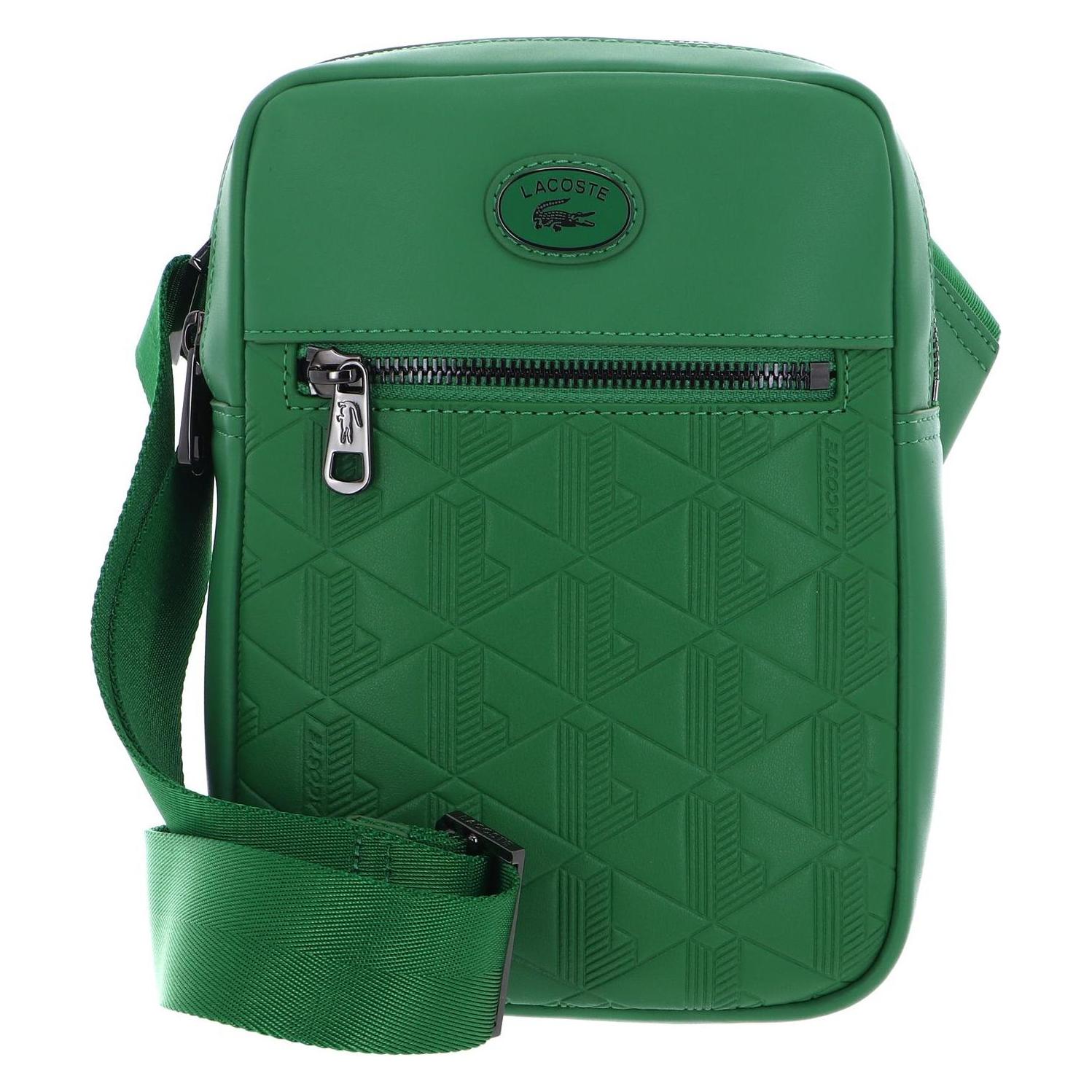 Lacoste, Herren, Handtasche, Nomogramme Vertical Camera Bag, Grün