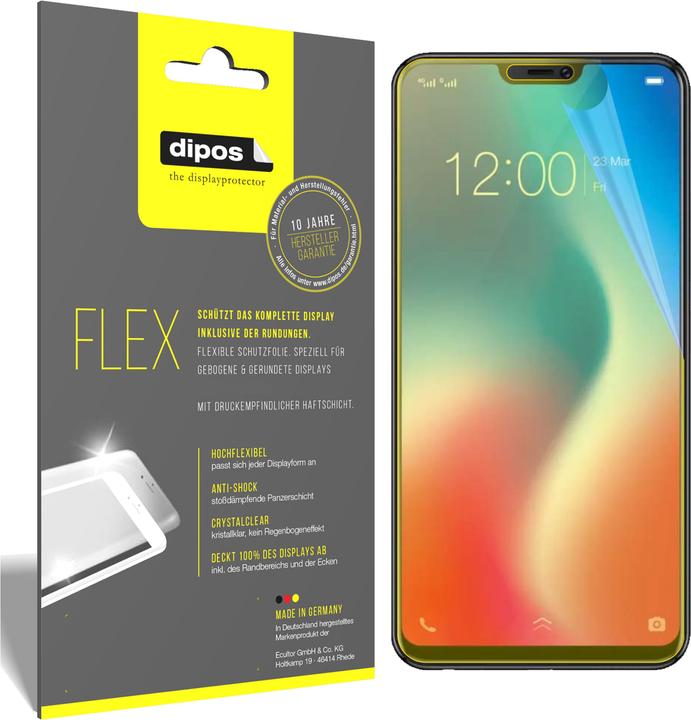 dipos I 2X Pellicola Protettiva Compatibile con ASUS ZenFone