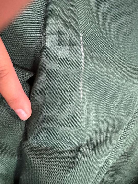 Produktbild Mendler Ersatz-Bezug für Sonnenschirm Florida, Sonnenschirmbezug Ersatzbezug, Ø 3m Polyester 6kg - olivgrün (2.90 m)