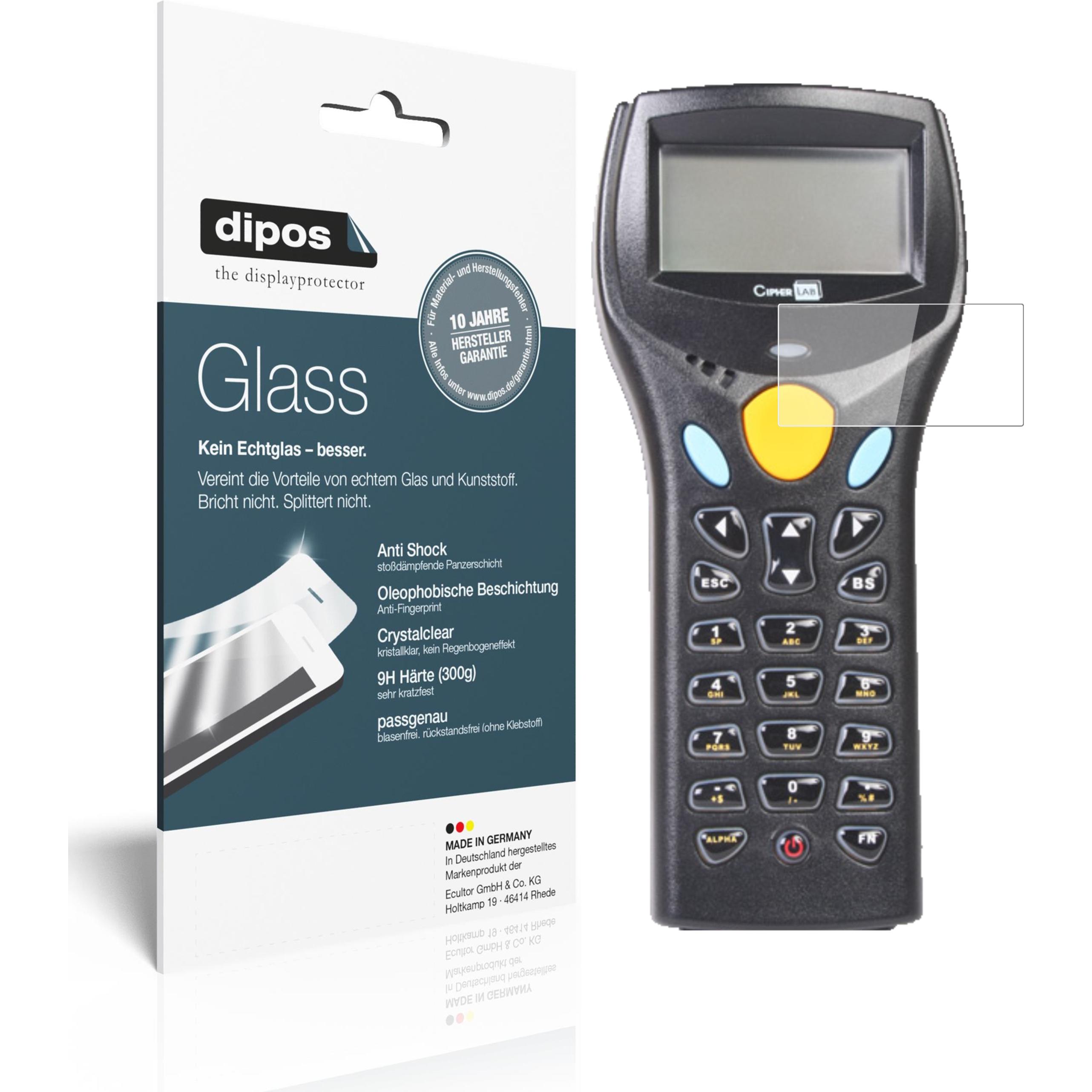 Dipos Displayschutz Anti-Shock, Barcode-Scanner Zubehör