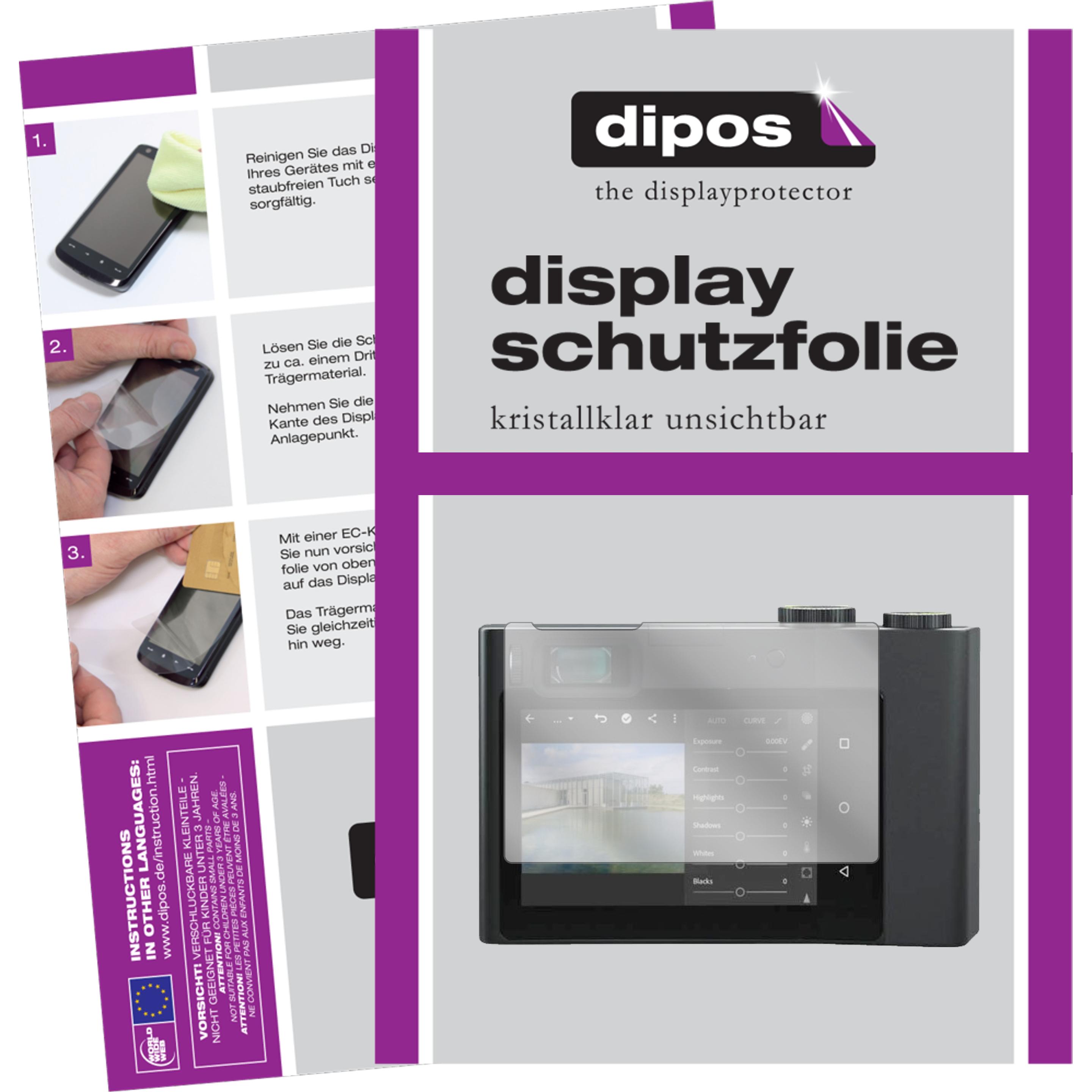 Dipos Displayschutzfolie Crystalclear (Displayschutz, Zeiss ZX1), Kameraschutz, Transparent