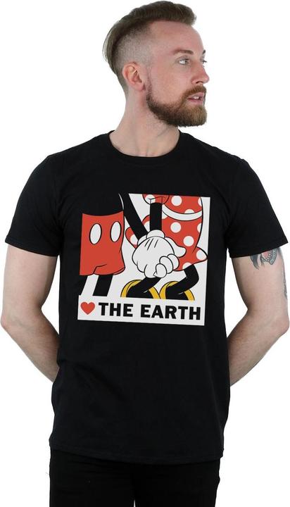 Produktbild Disney Mickey Mouse Heart The Earth TShirt (XXL)