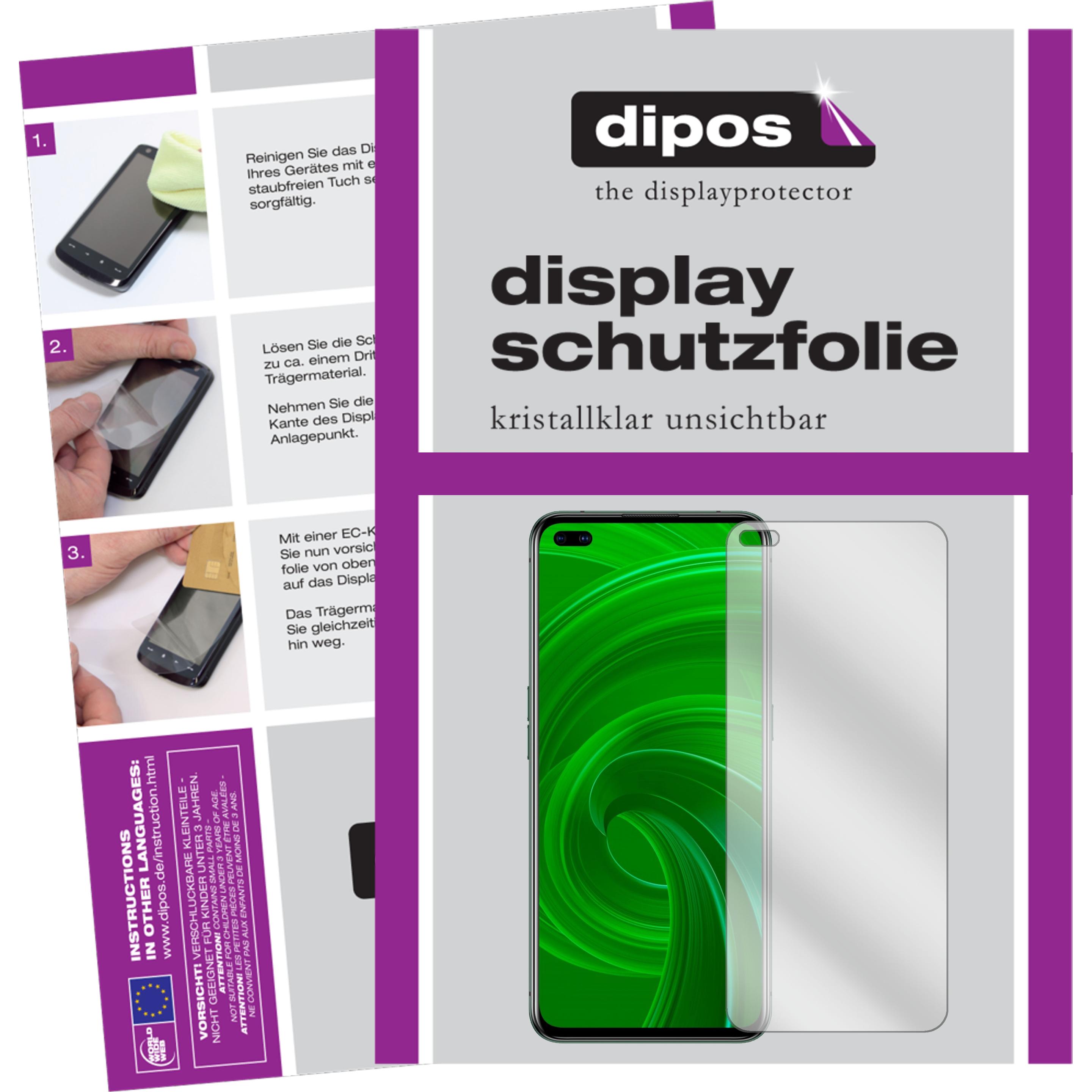 Dipos Displayschutzfolie Crystalclear (6 Stück, Realme X50t 5G), Smartphone Schutzfolie, Transparent