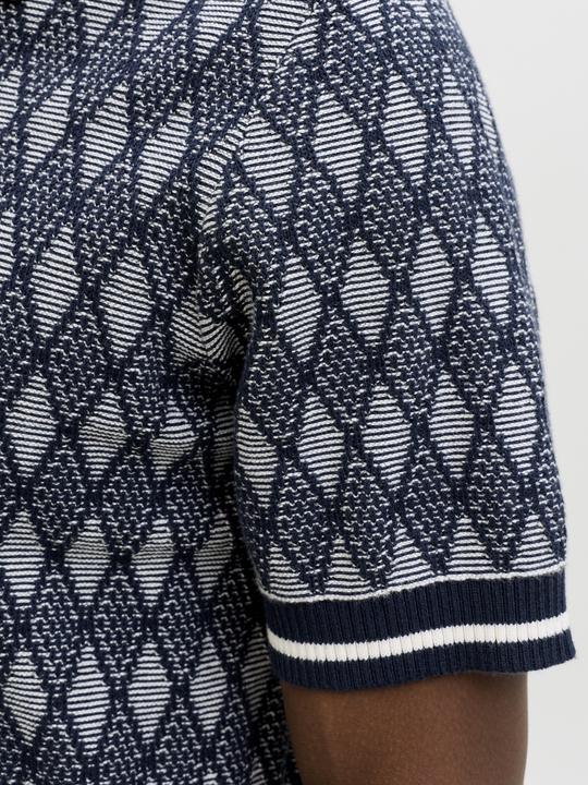 Produktbild Jack & Jones Jprbluzack Structure Knit Polo Ss Ln (M)