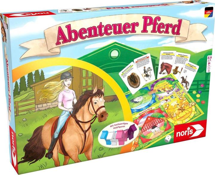 Produktbild Noris Abenteuer Pferd (Deutsch, 2 - 4 Spieler)