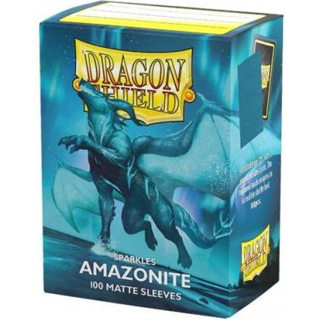 Arcane Tinman 11061 100 Sleeves ST Matte Amazonite Dragon Shield