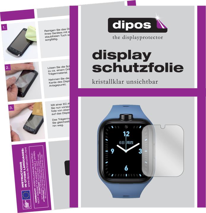 Image du produit Dipos Film de Protection d’écran Crystalclear (Mi Kids Watch 4)