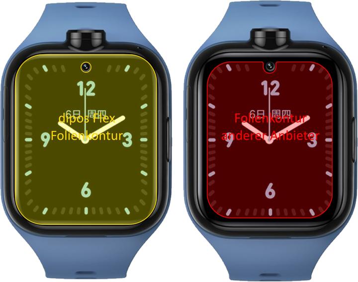 Image du produit Dipos Film de Protection d’écran Full-Cover 3D (Mi Kids Watch 4 Pro)