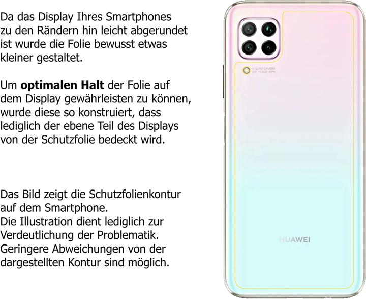 Actual product image Dipos Screen Protector Anti-Glare (5 pcs., Huawei P40 Lite)