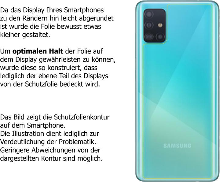 Actual product image Dipos Screen Protector Anti-Glare (2 pcs., Samsung Galaxy A51 5G)