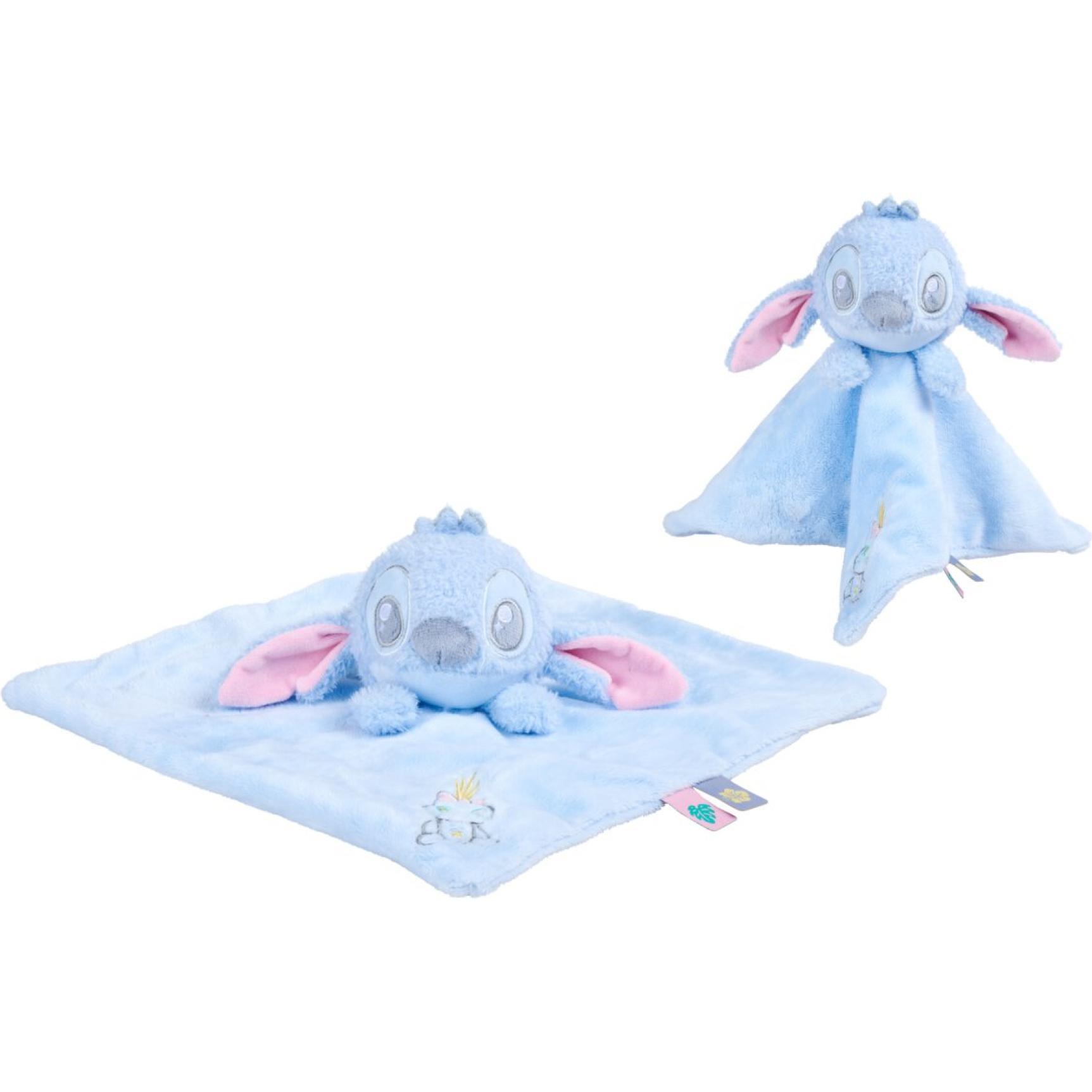 Simba Disney Stitch Kopf m. Schmusetuch (30 cm)