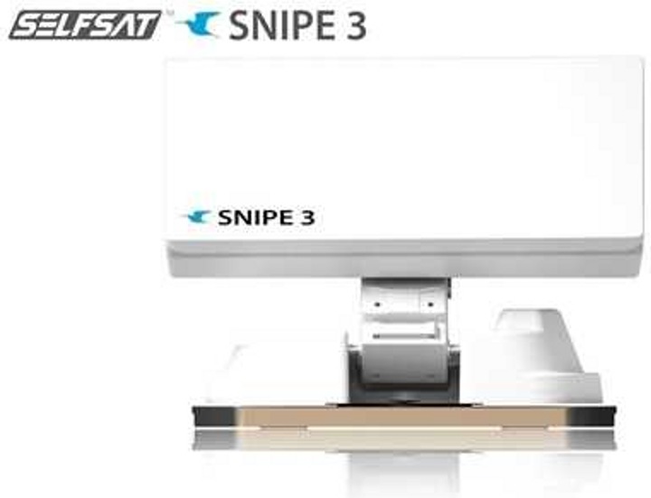 Produktbild Selfsat Snipe V3 Twin (Flachantenne, 33.70 dB, DVB-S / -S2)
