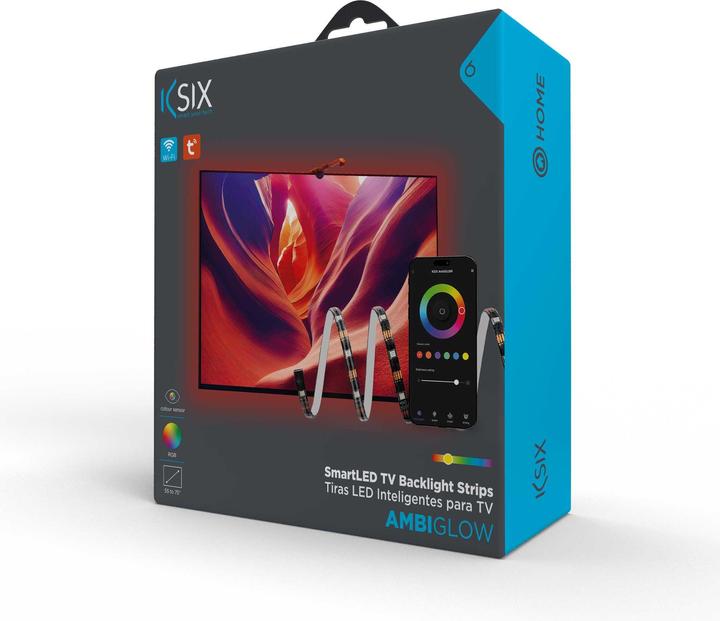 Actual product image KSIX BXLEDTV03 (Blue, Warm white, 350 cm, Indoor)