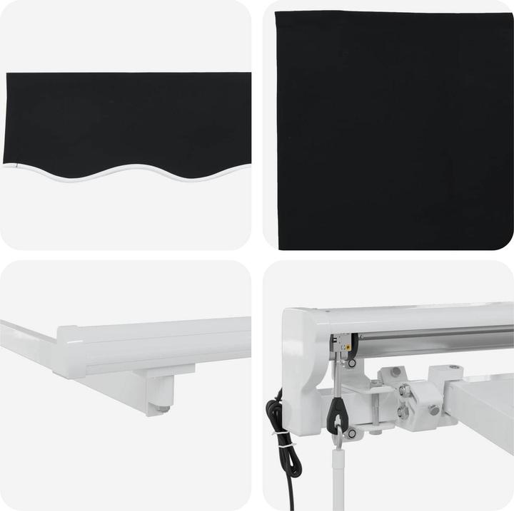 Produktbild vidaXL Elektrische ausziehbare Markise (3.50 m)