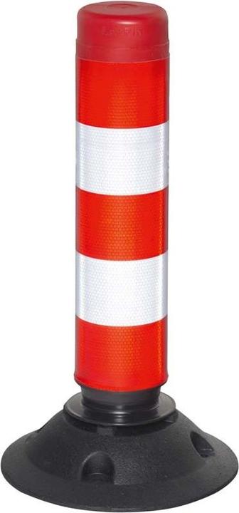 Image du produit Moravia LeitPin inkl. Fuss, 460 mm retroreflektierend, rot-weiss