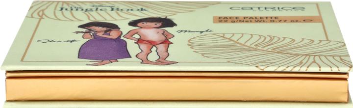 Produktbild Catrice Disney The Jungle Book Face Palette Contouring Palette 020 Multicolor 4 Farben Defining Natu (020 Wild About You, 22 g)