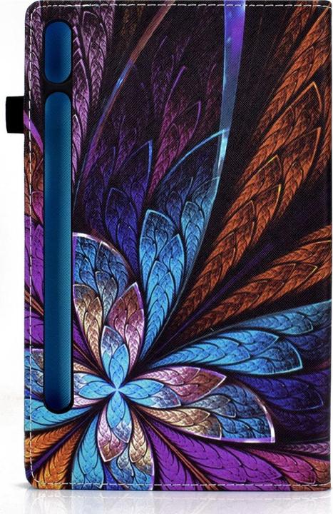 Produktbild König Design Schutz Tablet Hülle für Samsung Galaxy Tab S8 Case Cover Tasche Bumper Wallet (Galaxy Tab S8)