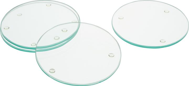 Produktbild VBS Glasuntersetzer, 4 Stück, 9 cm (4 x, Glasuntersetzer)