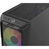 Actual product image Cooler Master HAF 500, Midi Tower, ARGB, Tempered Glass (ATX, mATX, Mini-ITX, E-ATX)