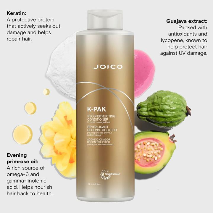 Actual product image Joico K-Pak Reconstructing Conditioner 1000ml (1000 ml)