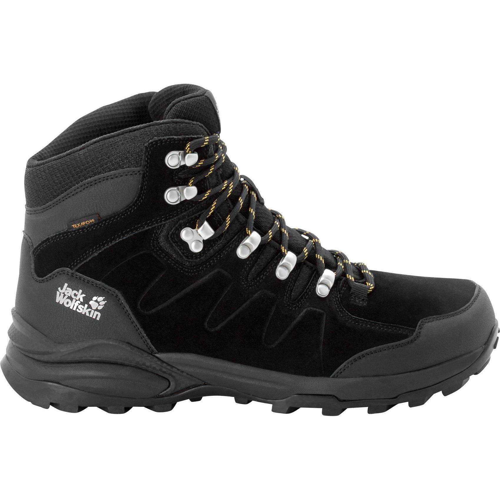 Jack Wolfskin, Herren, Wanderschuhe, Refugio Texapore Mid M (48), Grau